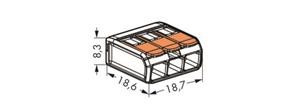 SVORKA 3X4 MM2 CYA KRABICOVÁ