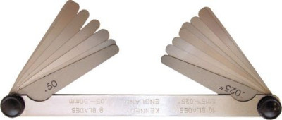 3' 18-BLD. MET/IMP COMB FEELER GAUGE SET