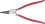 12' STRAIGHT NOSE EXTERNAL CIRCLIP PLIERS 85-16