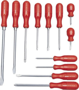 12-PCE ENGINEERS HI-GRIPSCREWDRIVER SET