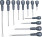 12-PCE CABINET HANDLE SCREWDRIVER SET