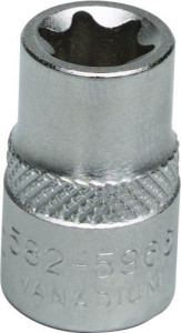 HLAVICE TORX E6 3/8'