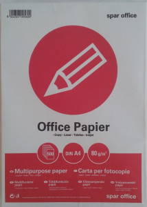 PAPÍR XERO 80 G 500 LISTŮ (objednávka od 2500,- Kč bez DPH)